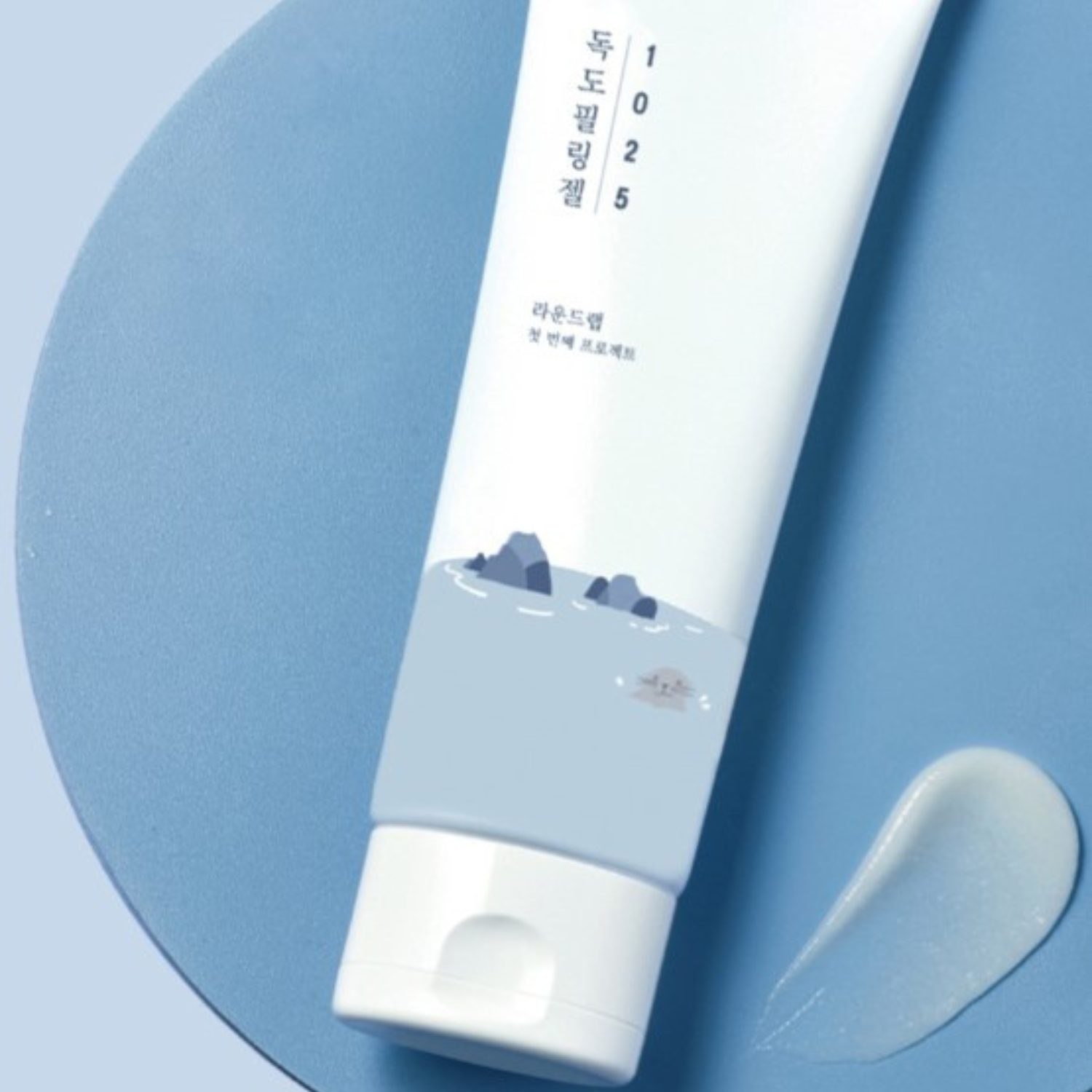 Round Lab 1025 Dokdo Cleansing Peeling Gel 120ml | OoshTush | Korean Skincare | K-Beauty