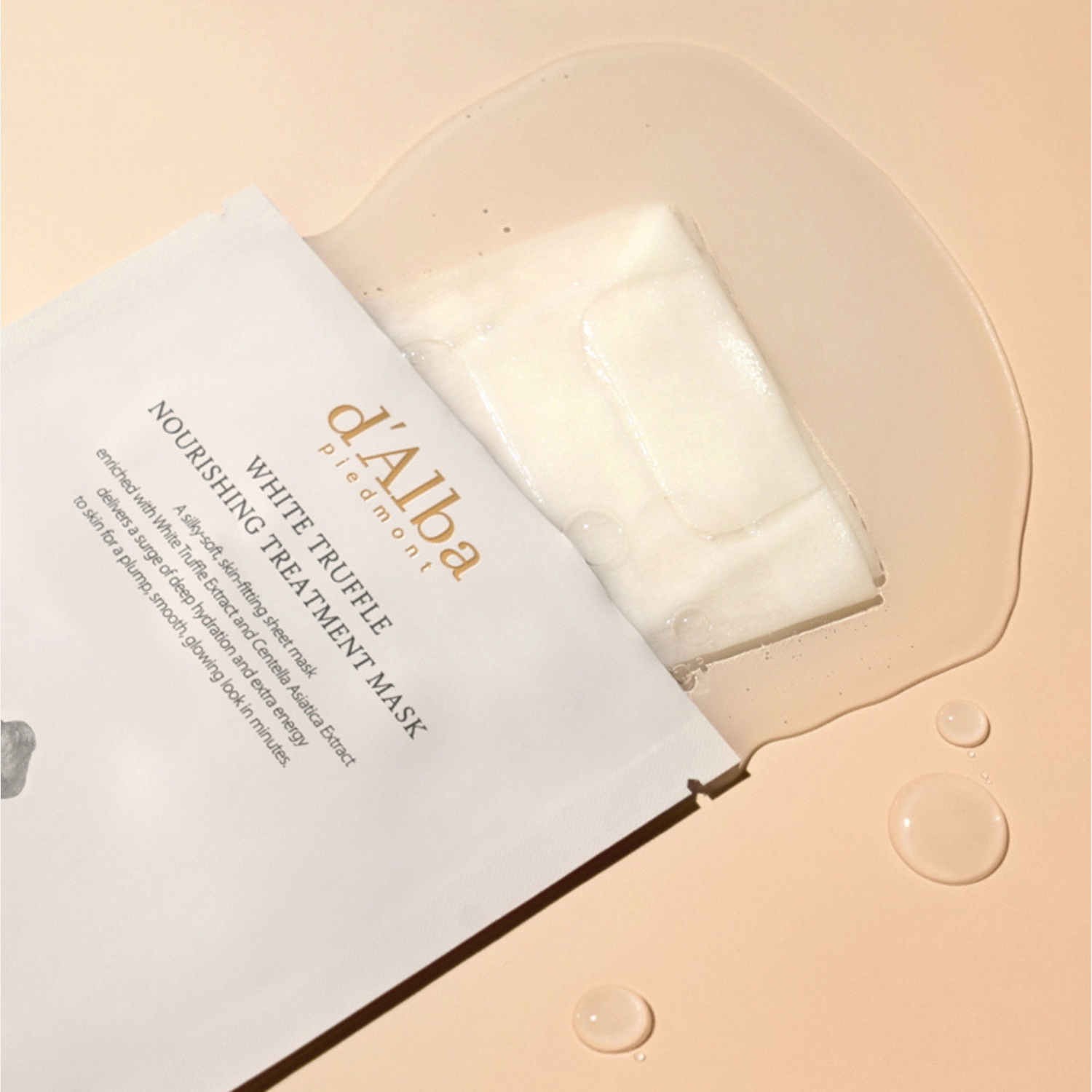 d'Alba White Truffle Nourishing Mask: Intense Hydration Here