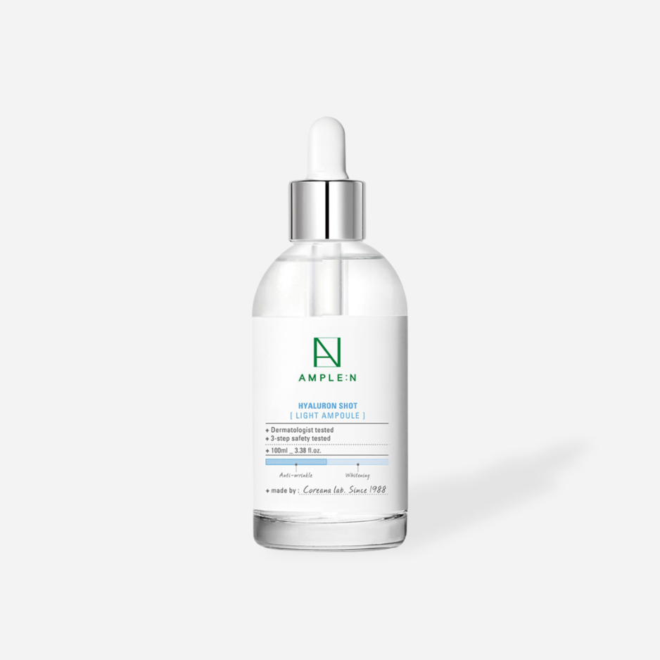 AMPLE:N Hyaluron Shot Light Ampoule - Dewy Skin Hydration