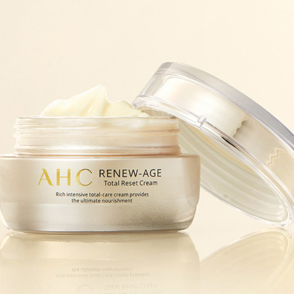 AHC Renew-Age Total Reset Cream 50ml - Youthful Skin Savior — OoshTush