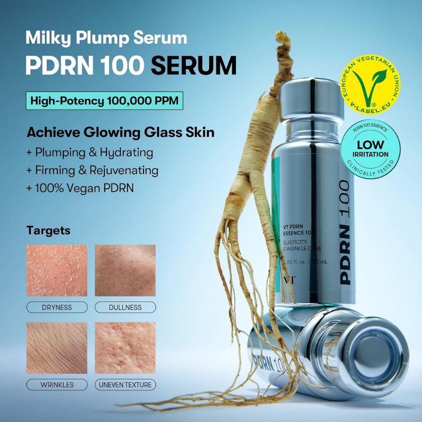 Revitalizing VT PDRN 100 Essence - Youthful Skin Vitality