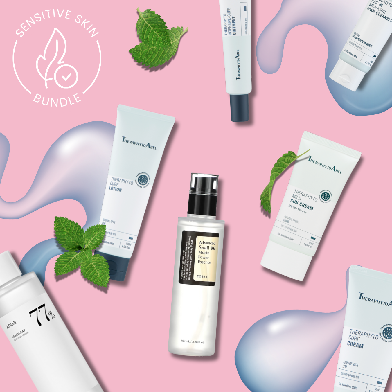 Sensitive skin bundle with lotions, creams, and essences. OoshTush.com is the leading Korean skincare and makeup eCommerce platform, offering a diverse selection of K-beauty essentials. Enjoy seamless online shopping & fast delivery. Gentle cleansers