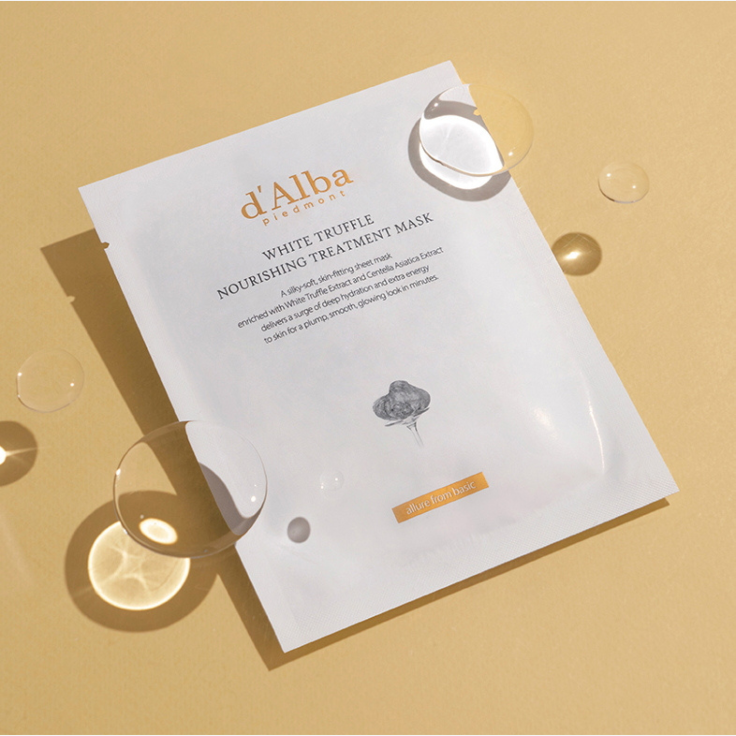 d'Alba White Truffle Nourishing Mask: Intense Hydration Here