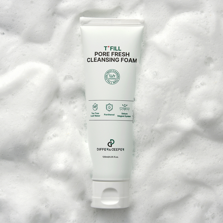 Differ & Deeper Pore Fresh Cleansing Foam - Deep Cleanse