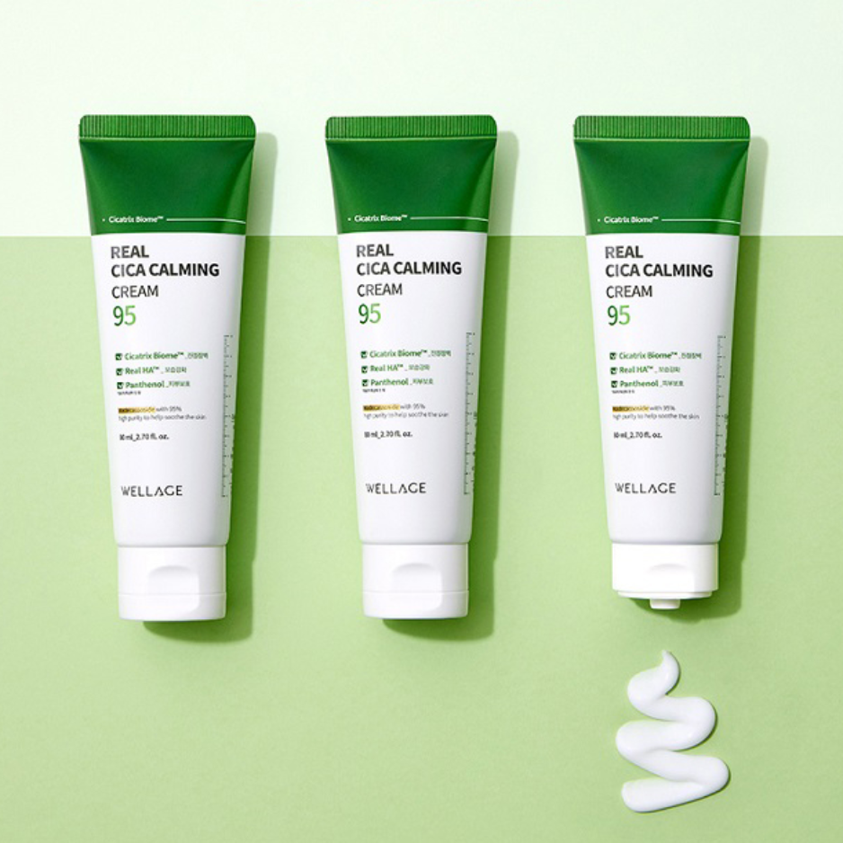 Real Cica Calming Cream 80ml - Soothes Sensitive Skin