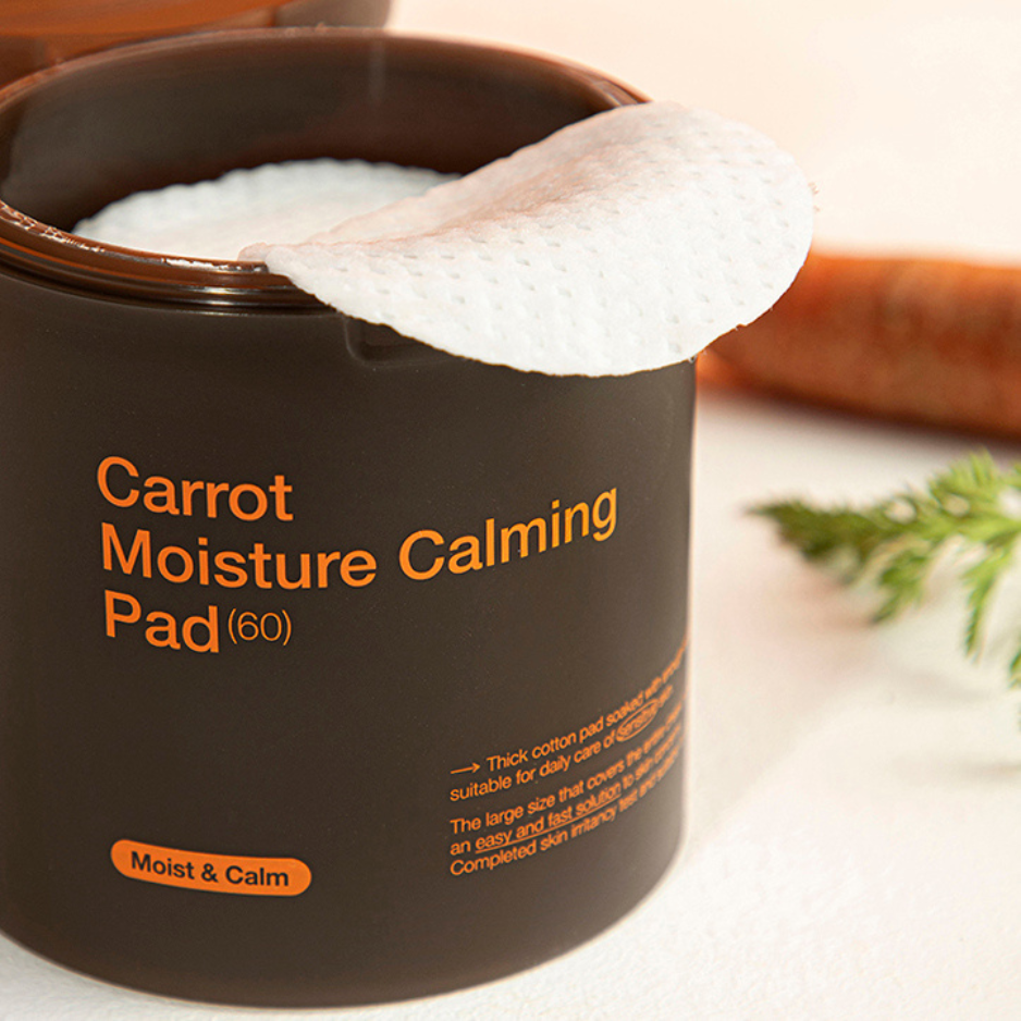 Mediheal Carrot Moisture Calming Pad - Hydrating Skin Care