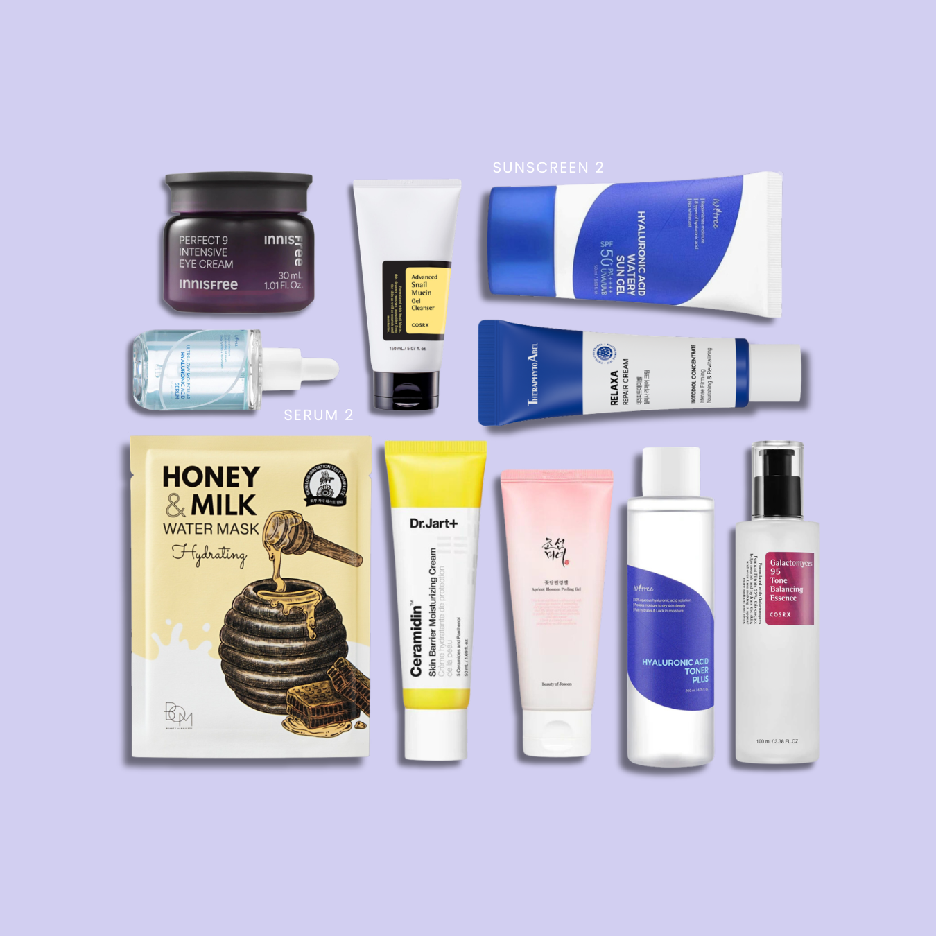 10-Step Ultimate Radiance Skincare Routine Normal/Dry Skin | OoshTush | K-beauty