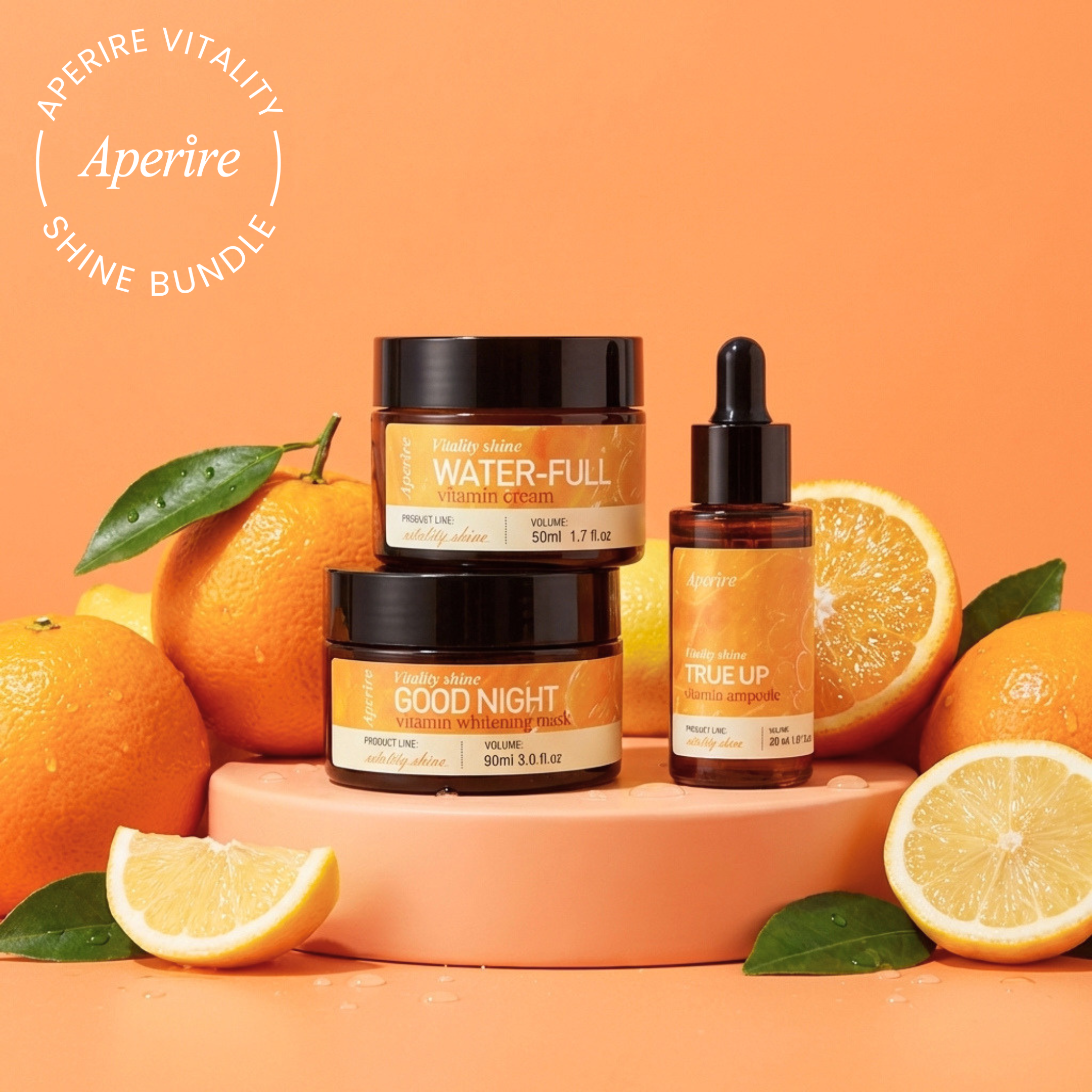 Aperire Vitality Shine Glow Bundle