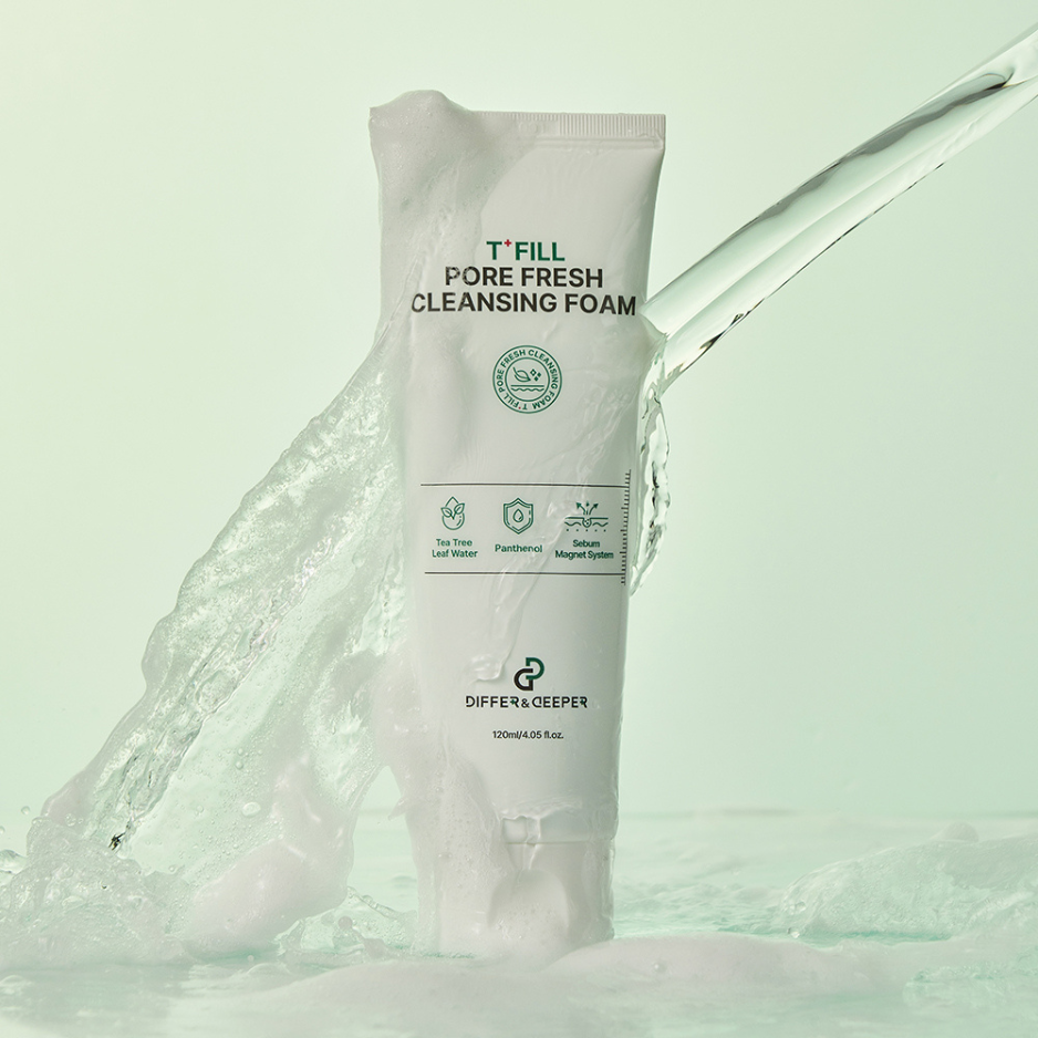 Differ & Deeper Pore Fresh Cleansing Foam - Deep Cleanse