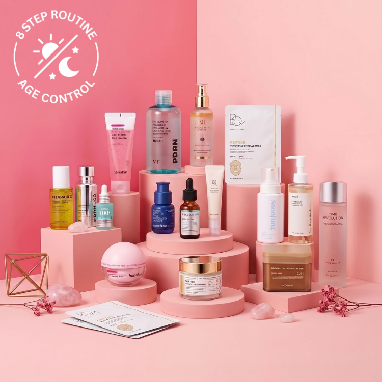8-step routine for day and night, including toners, creams, and essences. OoshTush.com is the leading Korean skincare and makeup eCommerce platform, offering a diverse selection of K-beauty essentials. Enjoy seamless online shopping & fast delivery. 