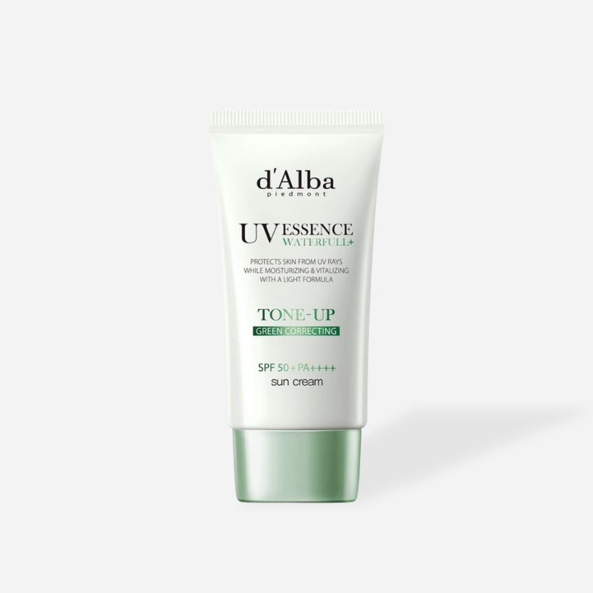 d'alba Watefull UV Essence Green Tone Up Sun Cream SPF50+ PA+++ 50ml