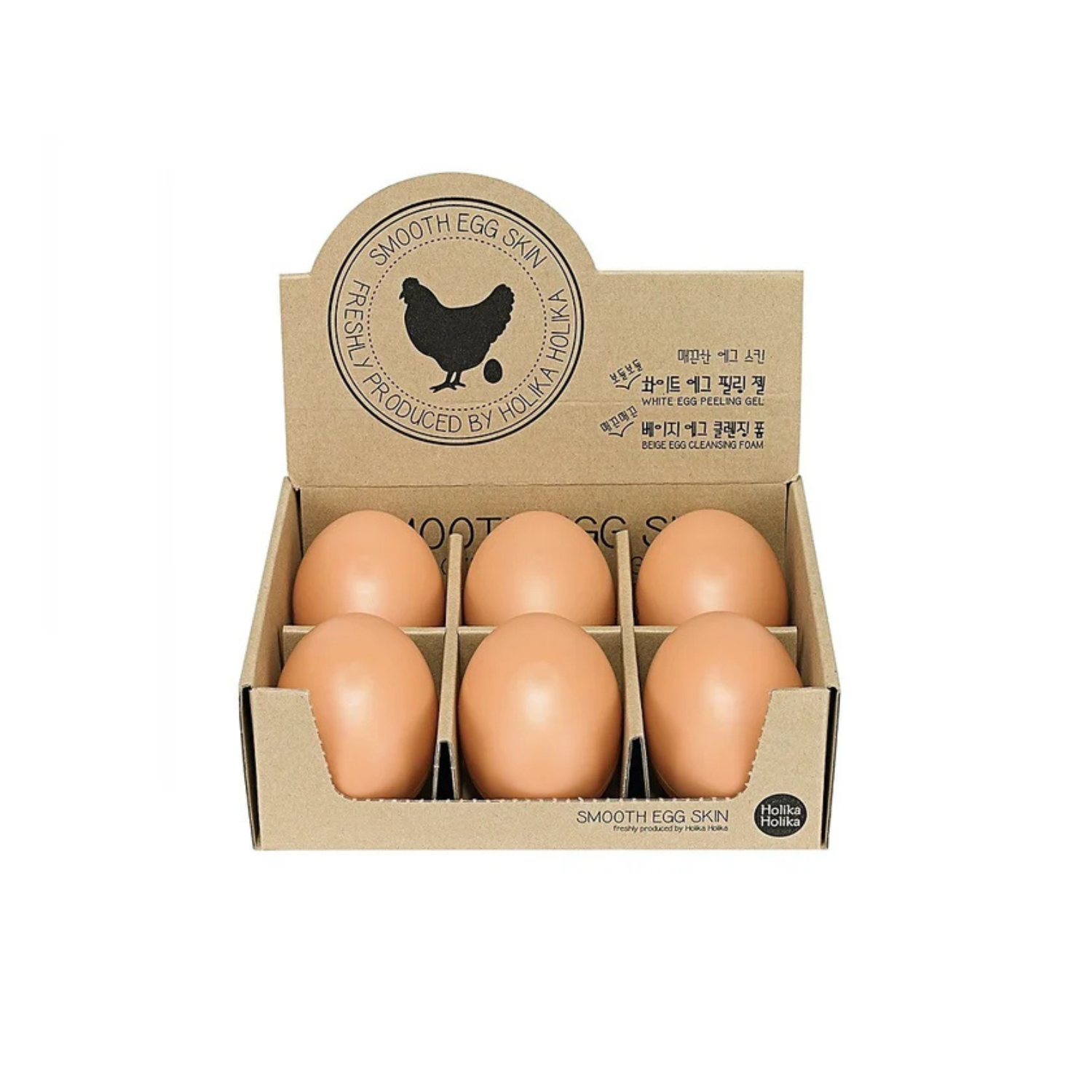 Holika Holika Smooth Egg Skin Cleansing Foam 140ml | OoshTush | K-beauty