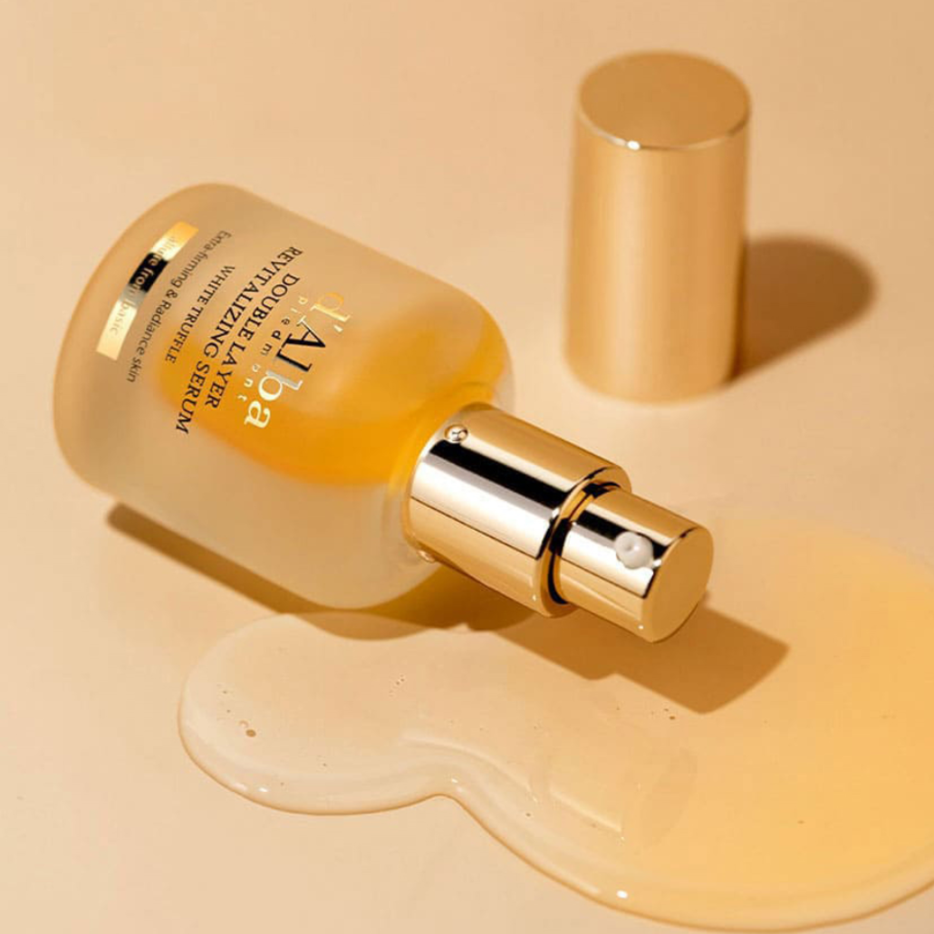 d'Alba White Truffle Double Revitalizing Serum | Luxe Glow