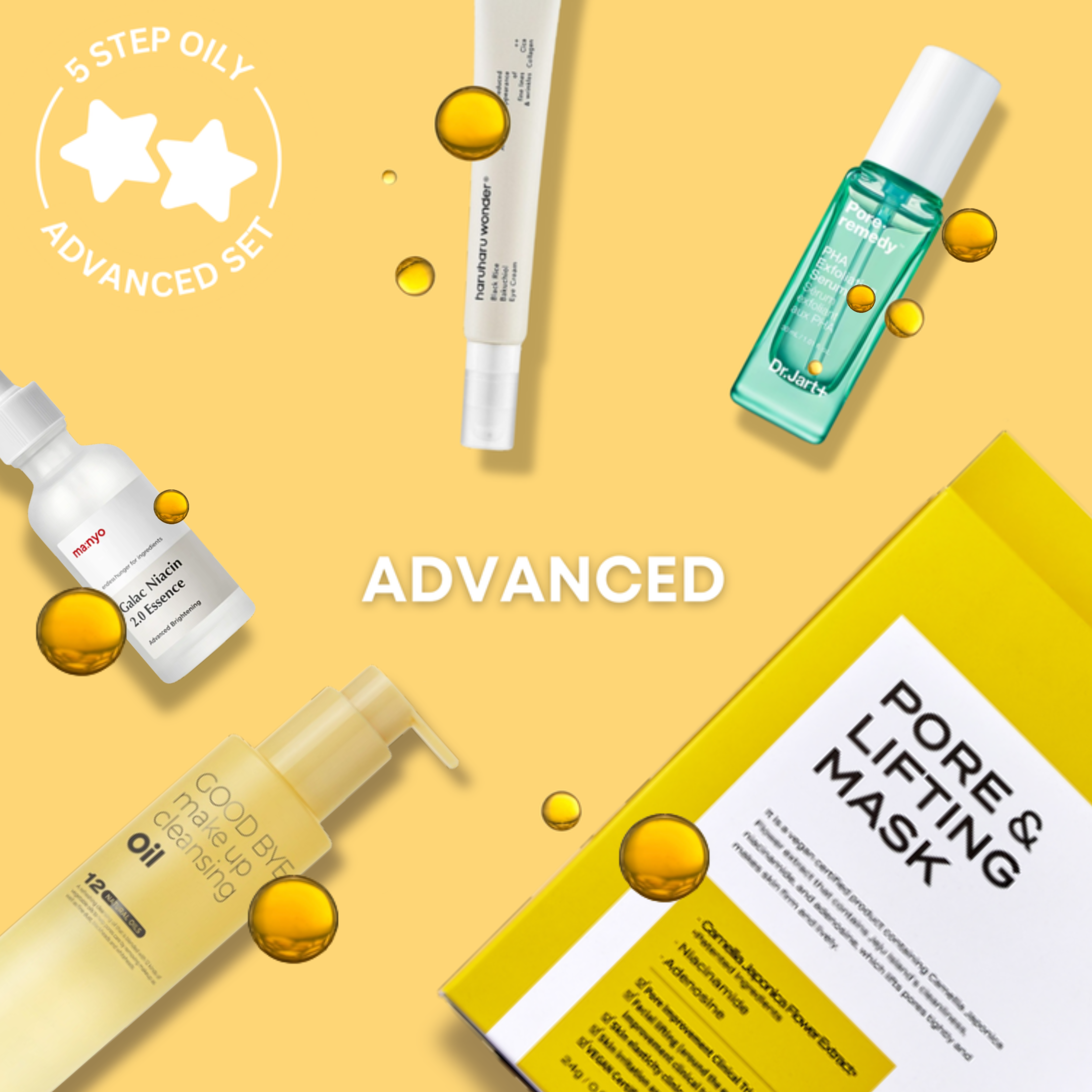 5-Step Shine-Free Skincare Routine for Oily Skin | OoshTush | K-beauty | Free Shipping Over $50 USD