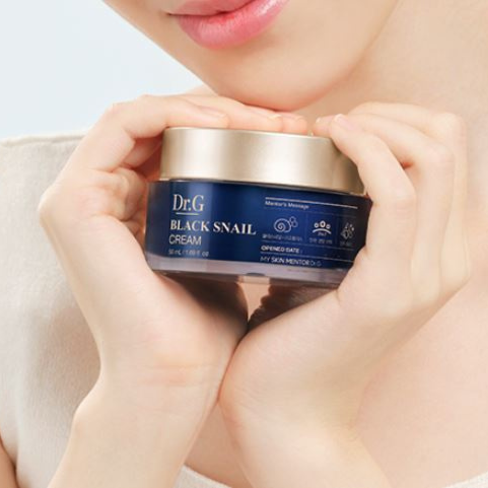 Dr.G BLACK SNAIL CREAM 50ml ×6 Dr.G Black Snail Cream 50ml / 1.69 fl oz X 6EA FREE STANDARD