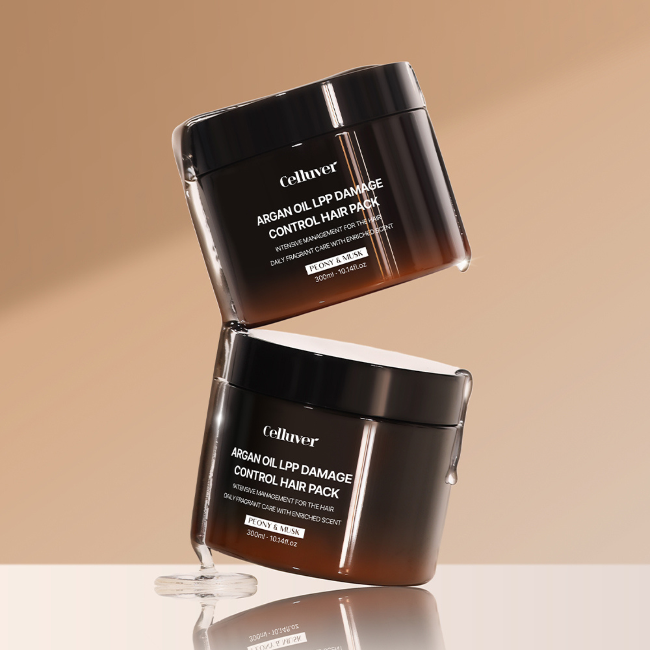 Celluver Argan Oil Damage Control Lpp Hair Pack 300ml | OoshTush | Free Shipping $40+ USD | K-beauty