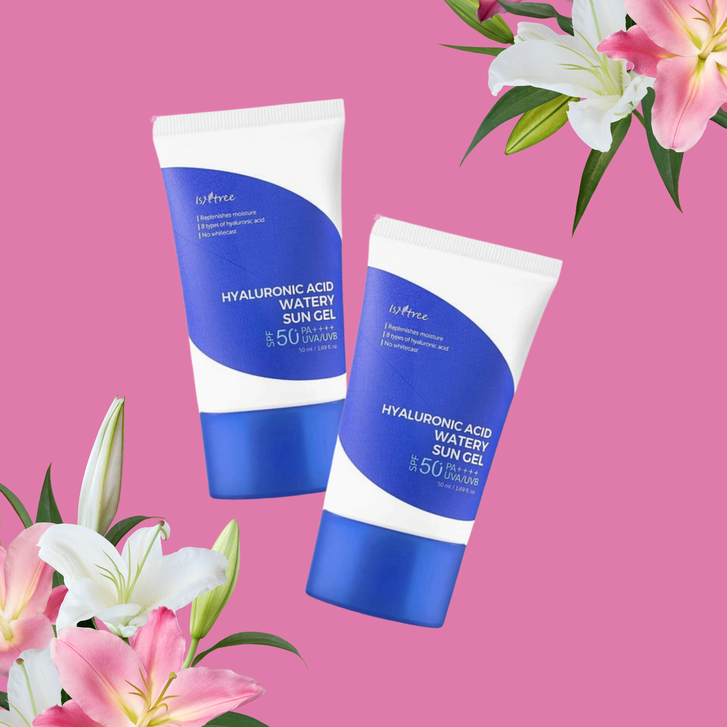 Hyaluronic Acid Watery Sun Gel with SPF 50. Discover premium Korean skin care and makeup products for all skin concerns, with curated routines and trusted brands at OoshTush.com