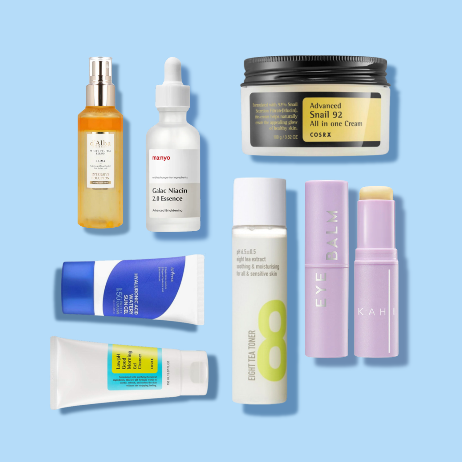 7-Step Glass Skin Routine (Morning & Night) | OoshTush | K-beauty | Free Shipping Over $40 USD