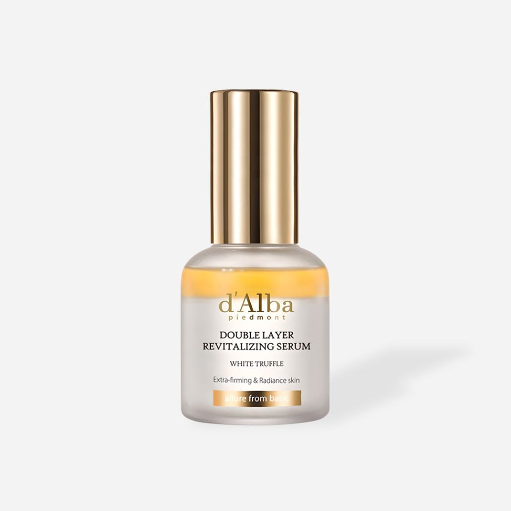 d'Alba White Truffle Double Revitalizing Serum | Luxe Glow
