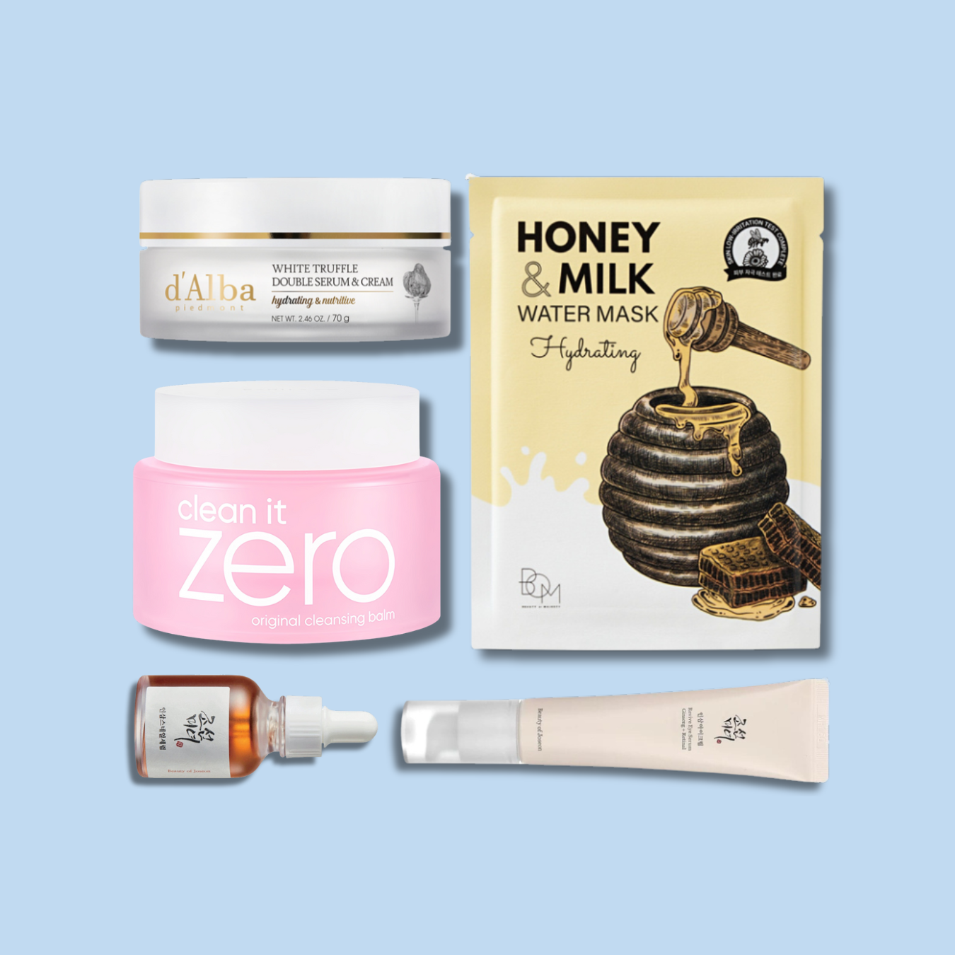 5-Step Replenishing Skincare Routine for Dry Skin | OoshTush | K-beauty | Free Shipping Over $50 USD