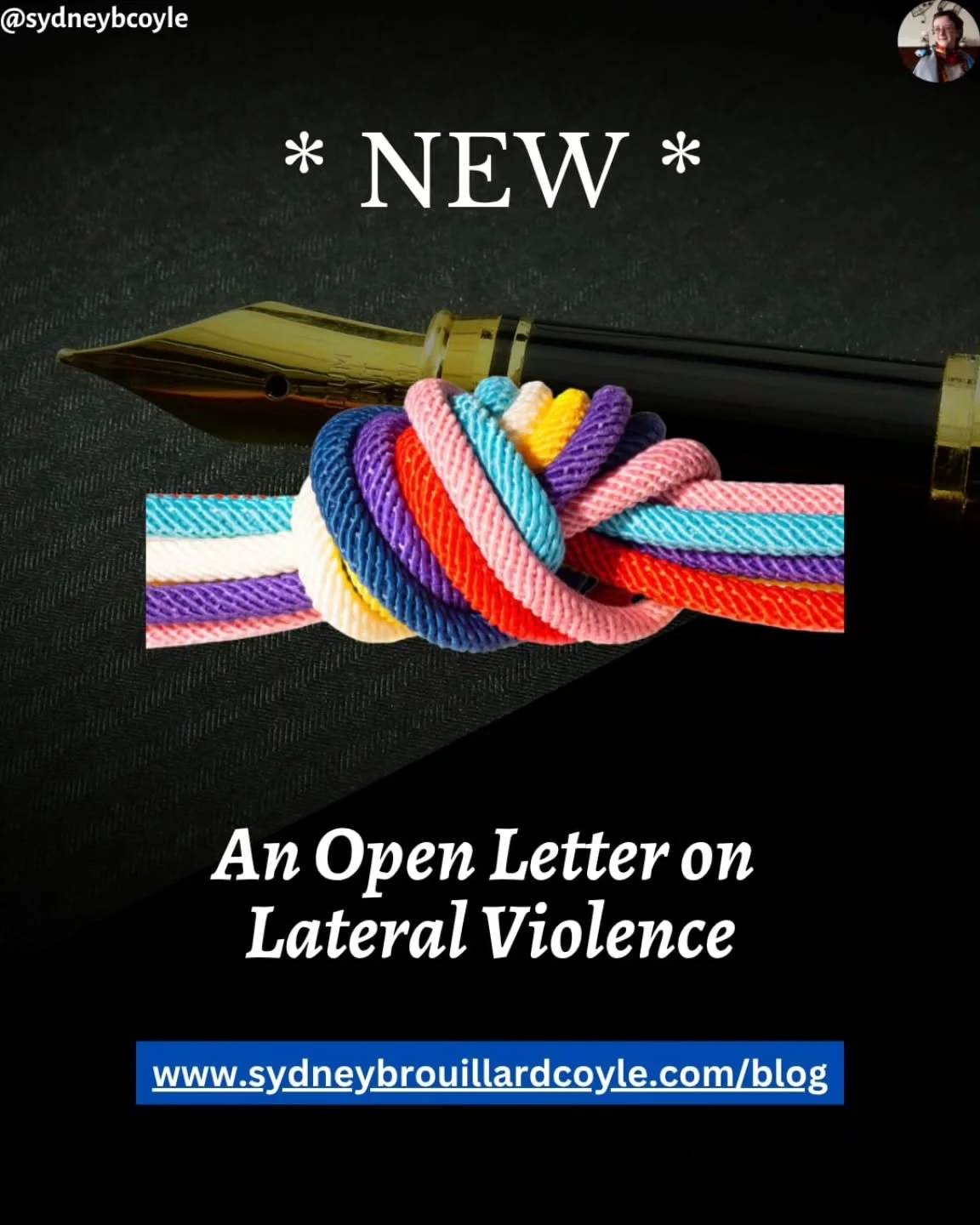All liberation is bound together. See my most recent open letter on lateral violence within equity-deserving communities below. 

https://www.sydneybrouillardcoyle.com/blog/lateralviolence