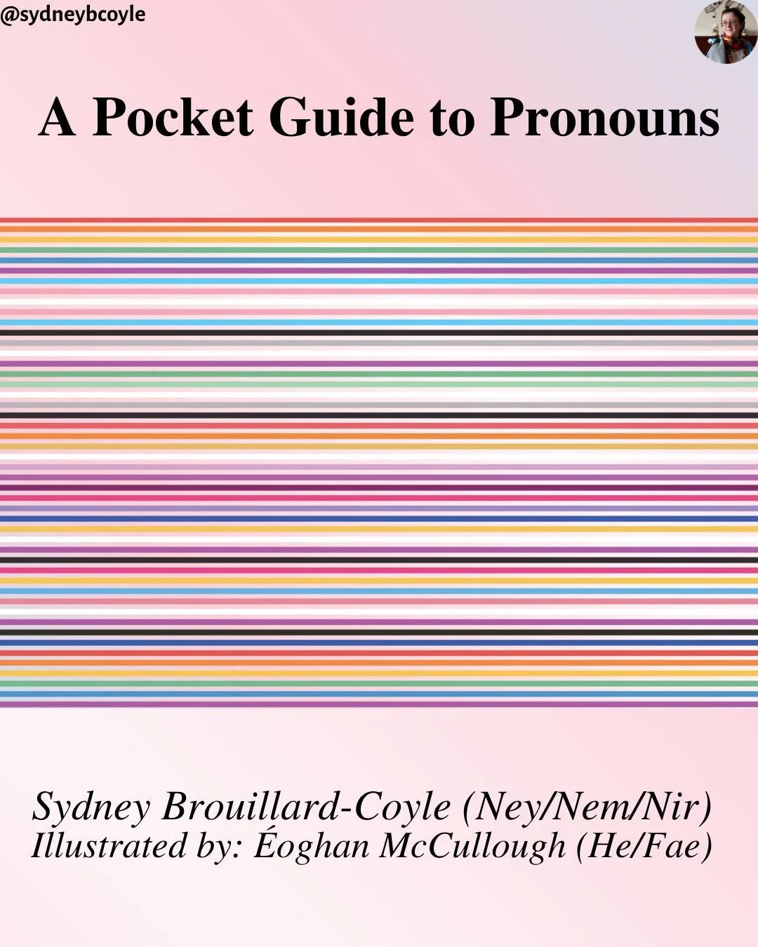 Trans Day of Visibility is a time to uplift trans stories, voices, and creativity. It's also a great chance to support the work of my book, "A Pocket Guide to Pronouns"! Here's how you can help: 

🏳️&zwj;⚧️ Get yourself or a loved one a co