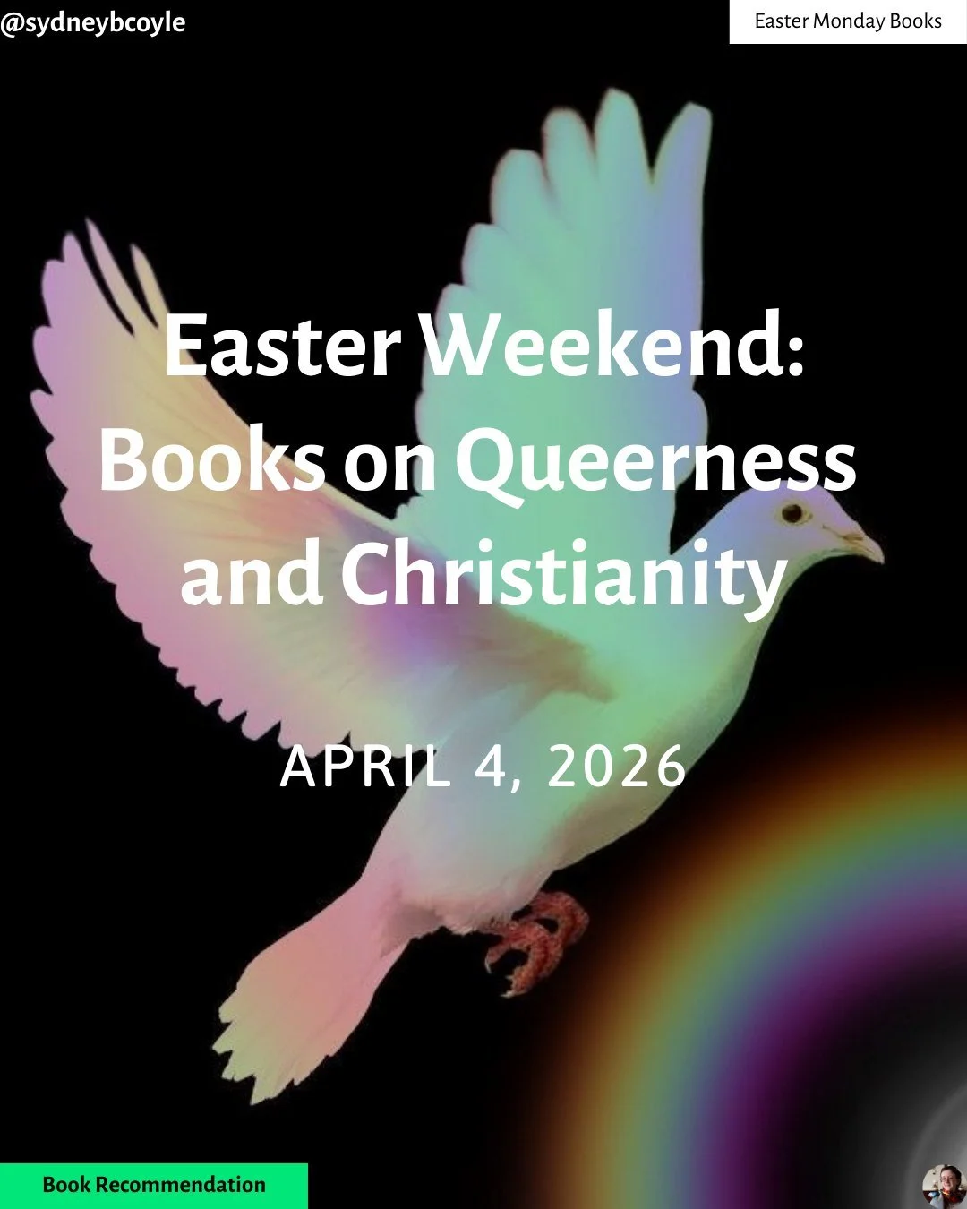 Since tomorrow is Easter, I wanted to take a moment to provide some recommended books that discuss the intersection between queerness and Christianity. This is often a complex topic, yet there are many in the queer community who can find spiritual me