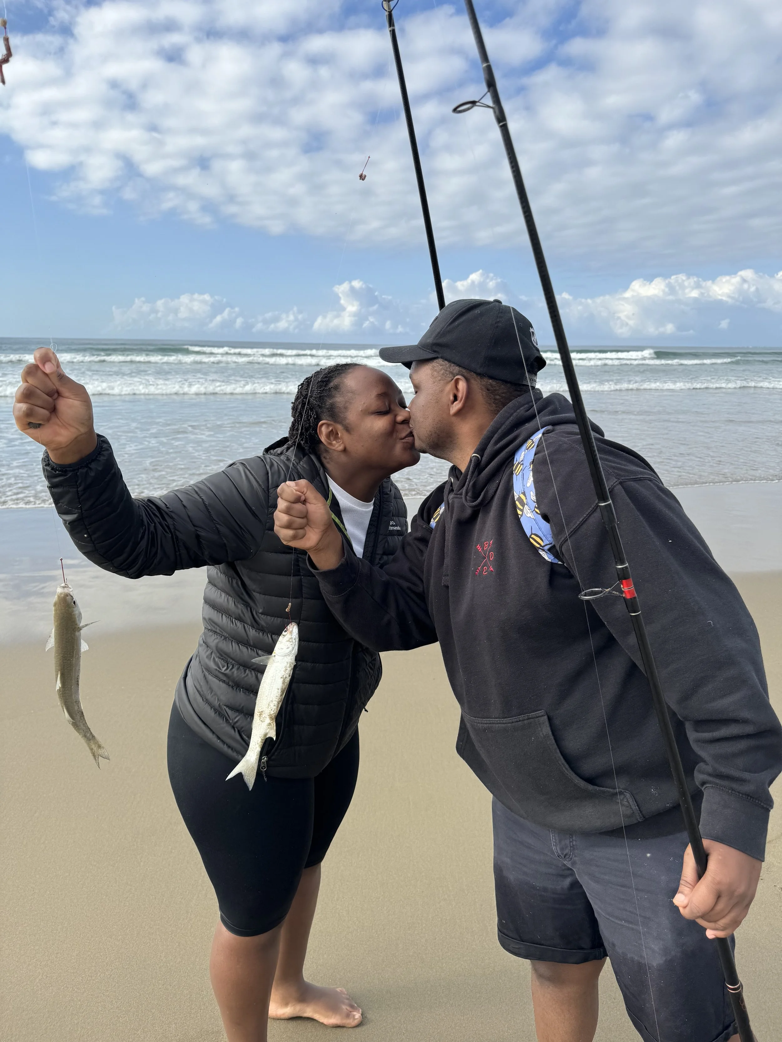 Family fishing experience on the South Coast