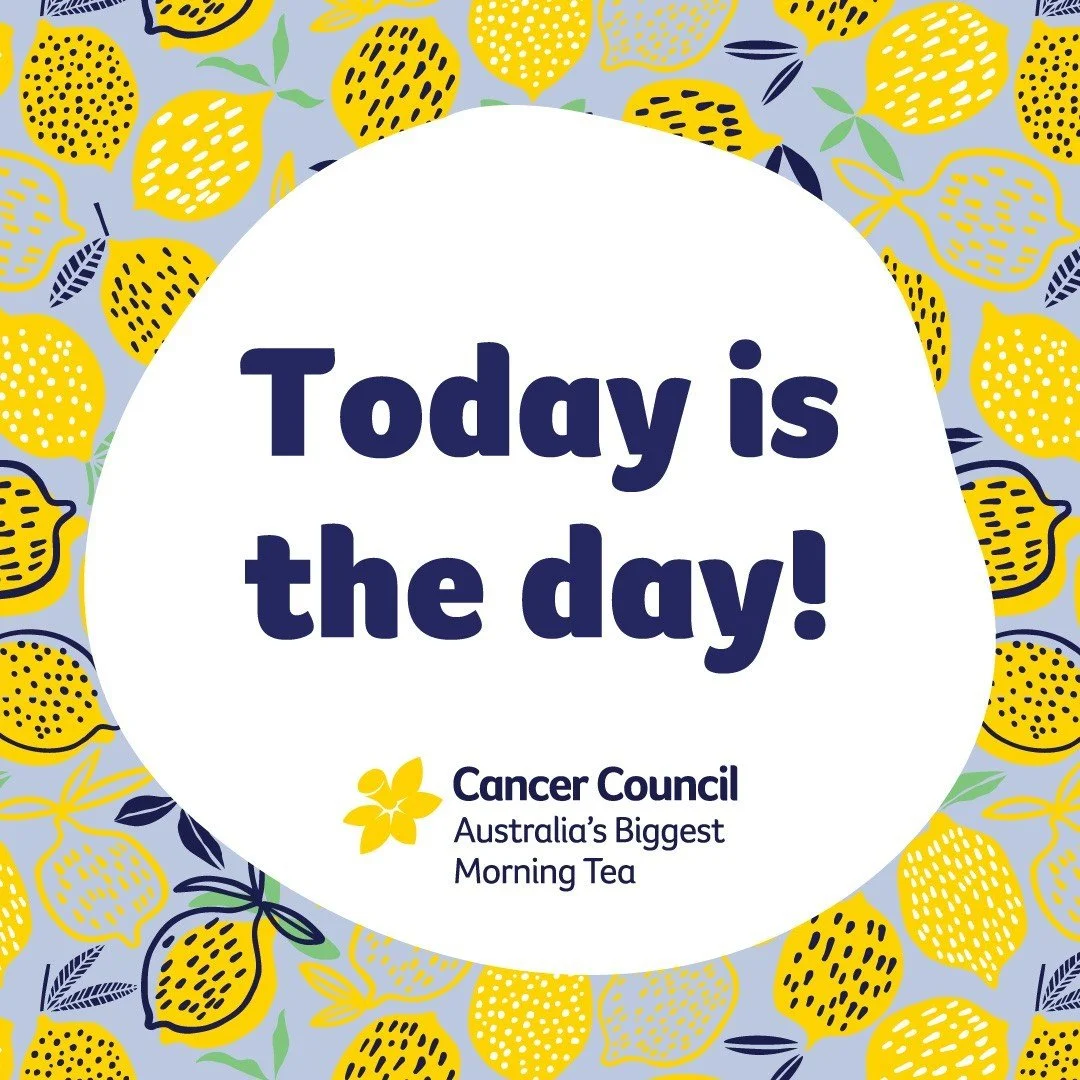 TODAY IS THE DAY! 💛

Art &amp; Soul Creations is proud to be participating in Australia&rsquo;s Biggest Morning Tea in support of the @cancercouncil Australia.

Our team is coming together today for a morning filled with incredible treats, great con