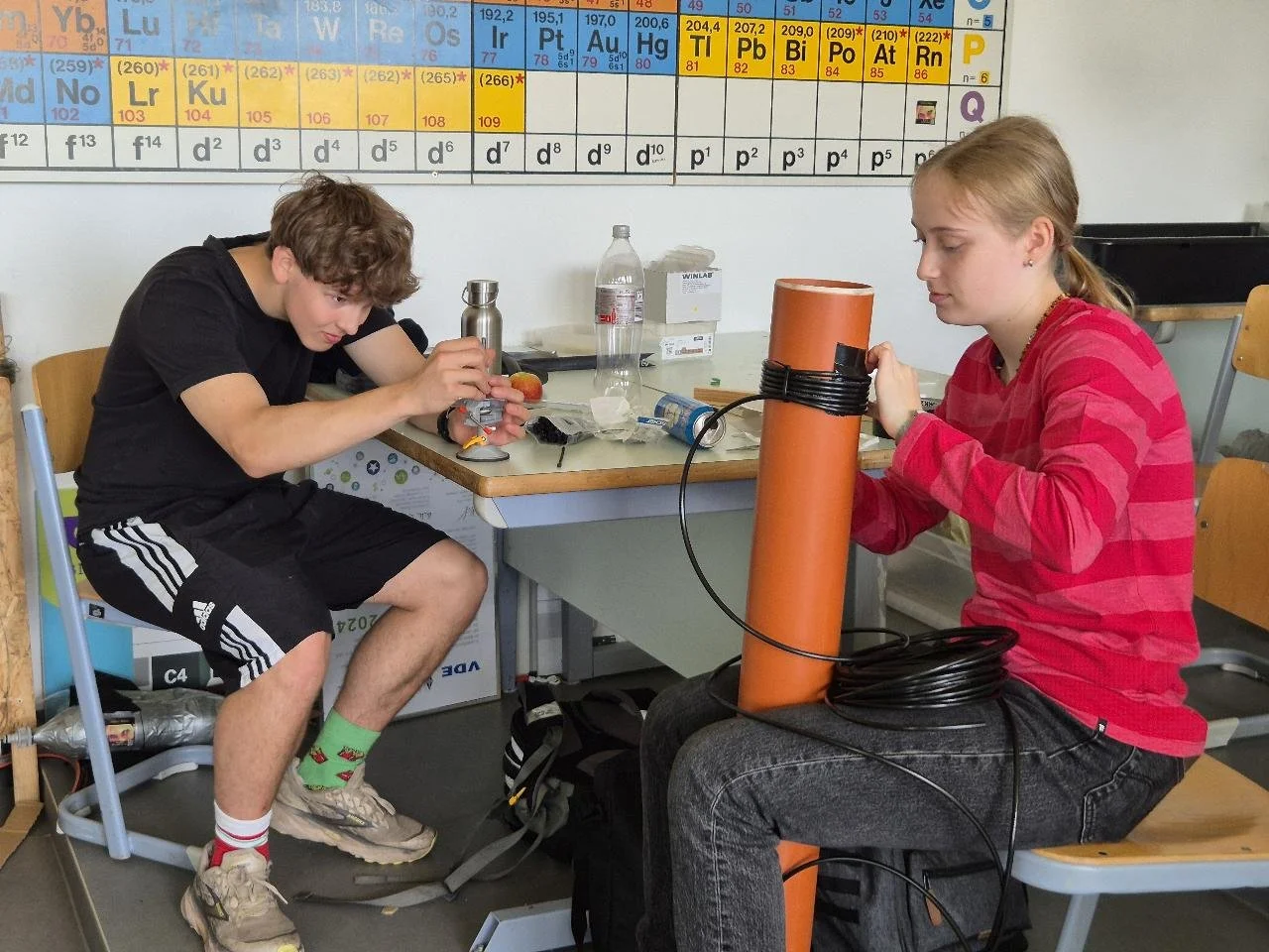 Platz 2 beim Wettbewerb des DLR School-Lab-Wettbewerbs