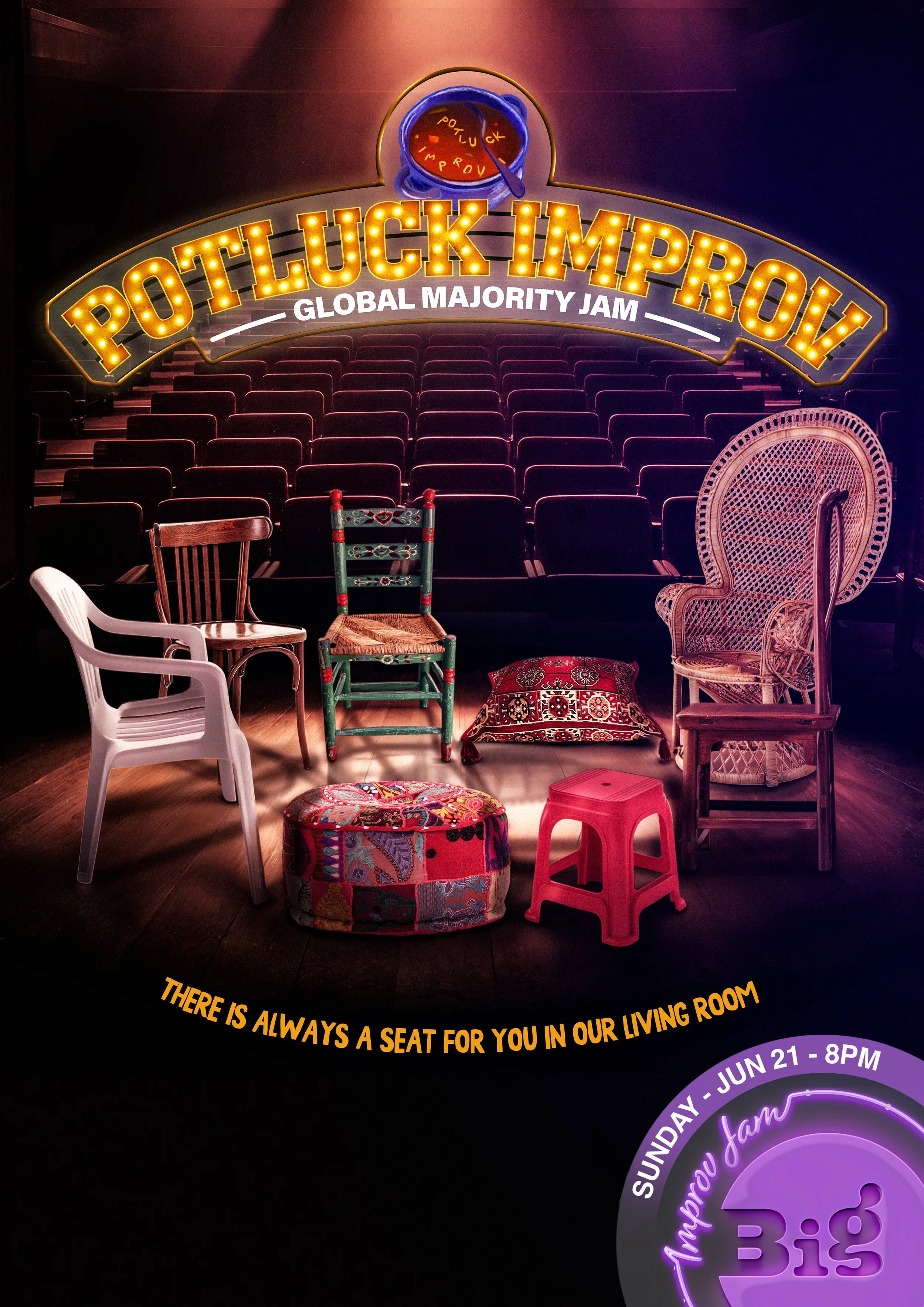 Potluck Improv: Global Majority Jam