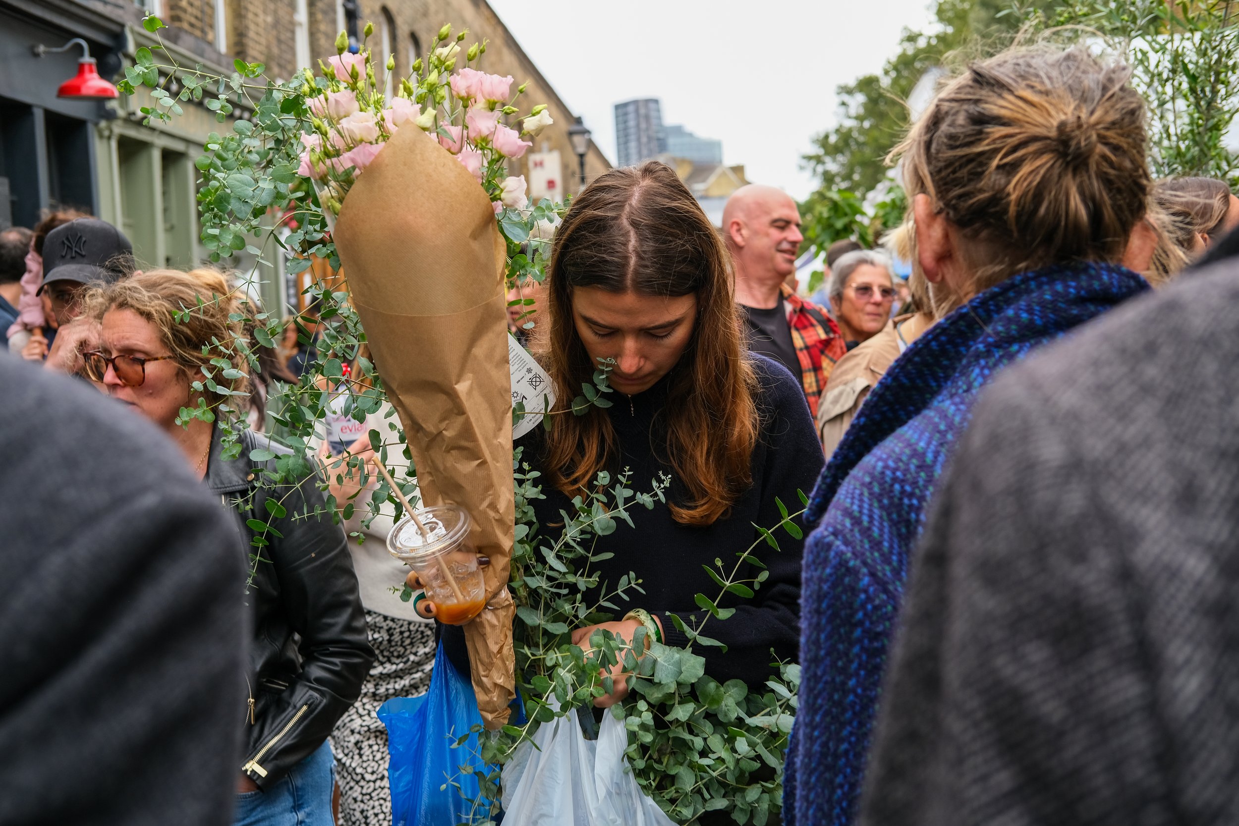 Columbia Road, Flower Market.
