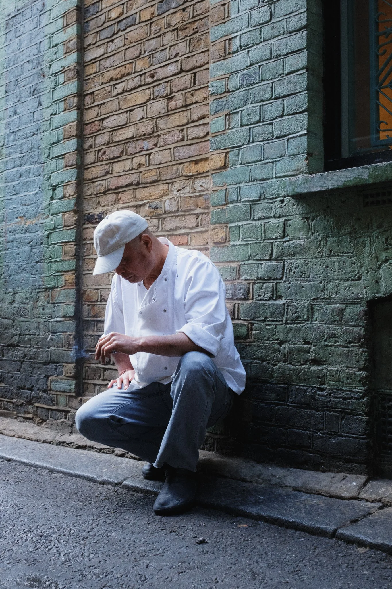 China town, smoke break