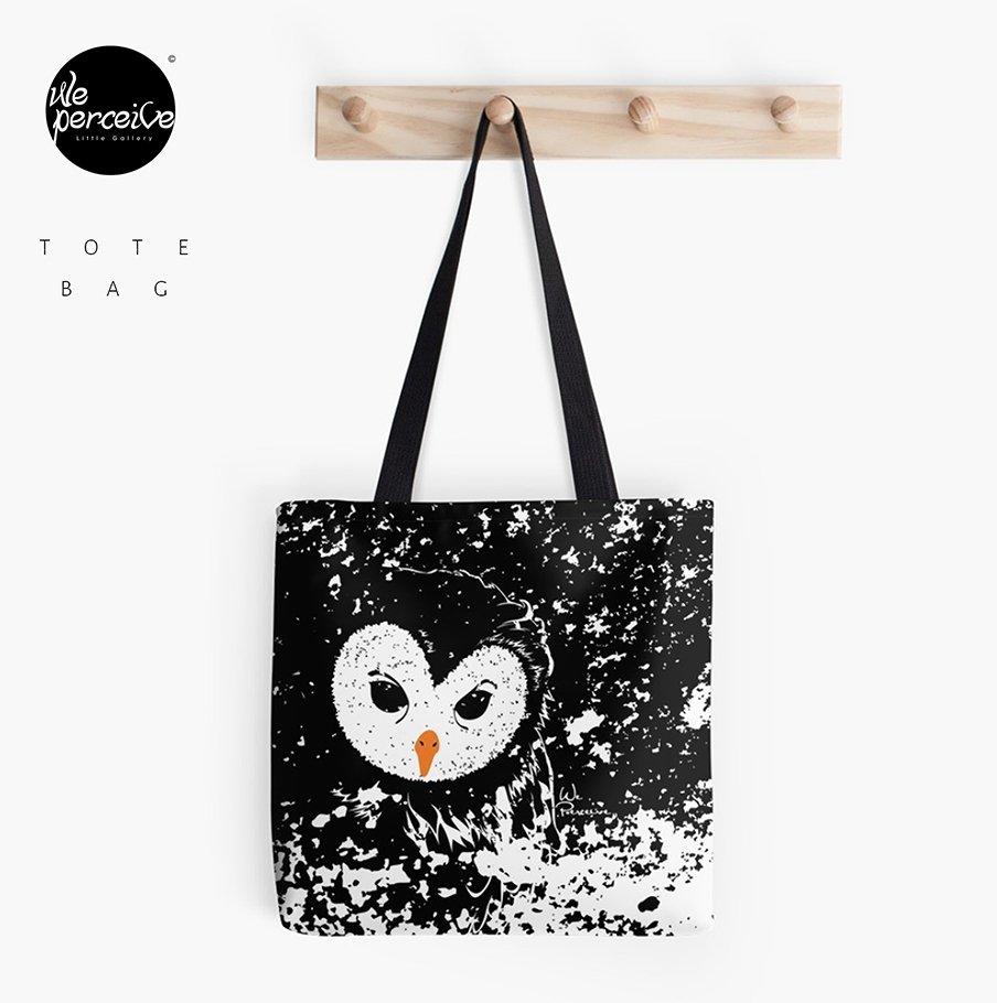 I'm Innocent Tawny Owl tote bag.jpg