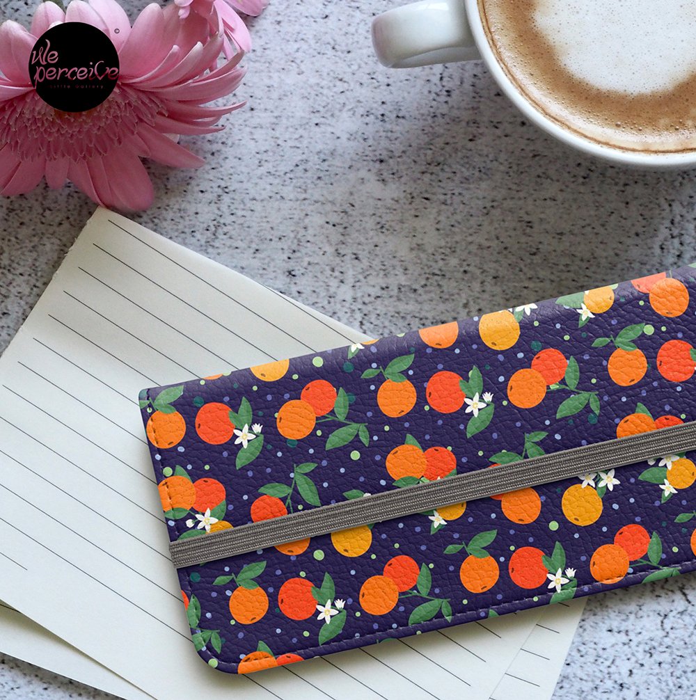 Fruity Spirit Collection Orange Garden in Midnight Romance iphone wallet.jpg