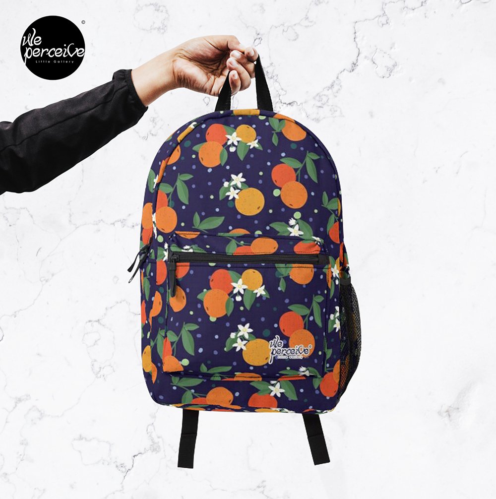 Fruity Spirit Collection Orange Garden in Midnight Romance backpack.jpg