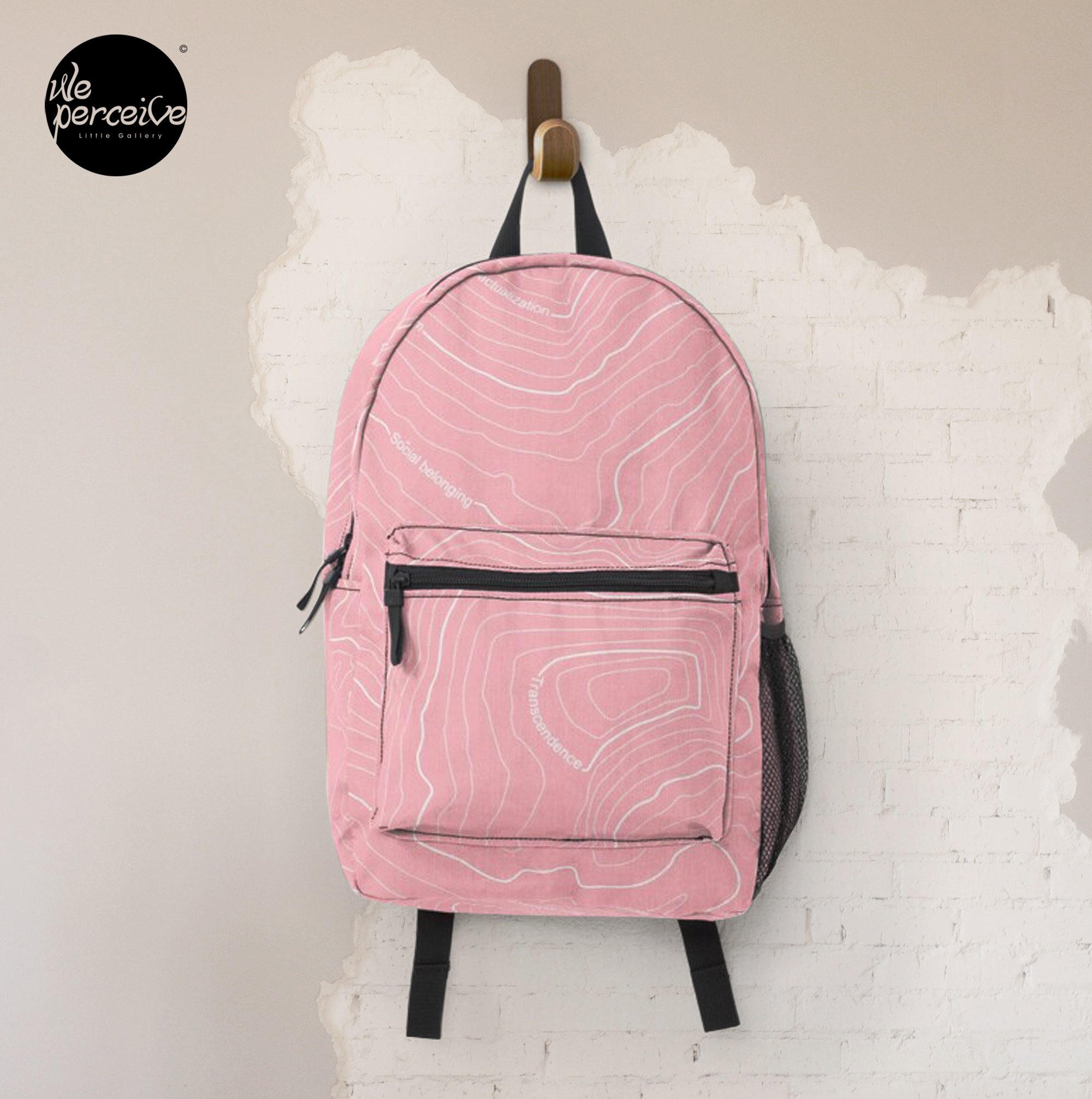 Maslow hierarchy of needs pink backpack.jpg