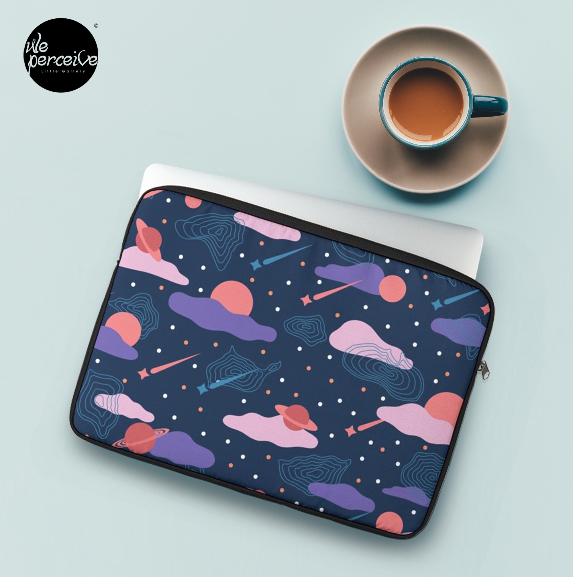 SURREALISM ART COLLECTION - Conceptual Movement of Universe Space Eternity Laptop Sleeve