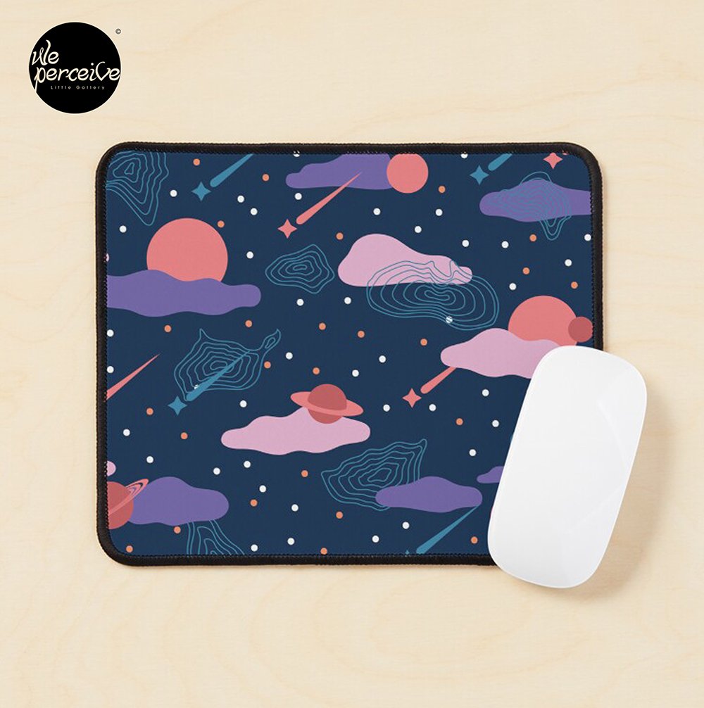 SURREALISM ART COLLECTION - Conceptual Movement of Universe Space Eternity Mouse Pad
