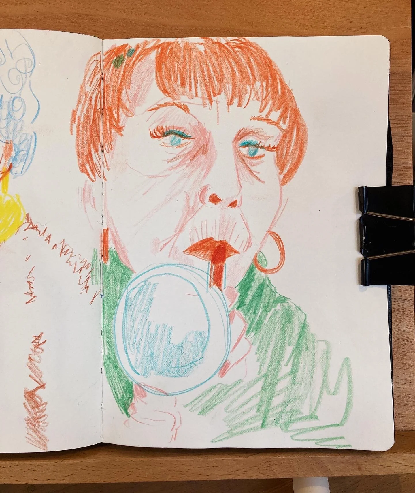 Illustrated colourful women by Helen Wallace