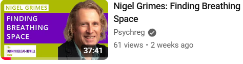 Psychreg Podcast - I was delighted to be invited to talk about my wellbeing work on Psychreg including Breathing Coaching
