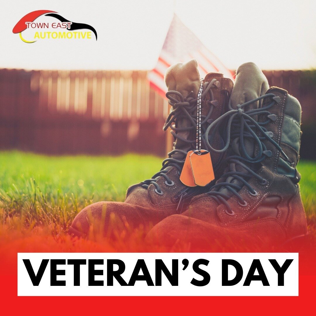 Thank you Veterans!

☎️ (214) 484-7900
📍 2816 Town Centre Dr, Mesquite, TX 75150 
💻 towneastautomotive.com
.
.
.
#towneastautomotive #automotiveservices #automotive #autorepair #autoservice #automotivetexas #texas