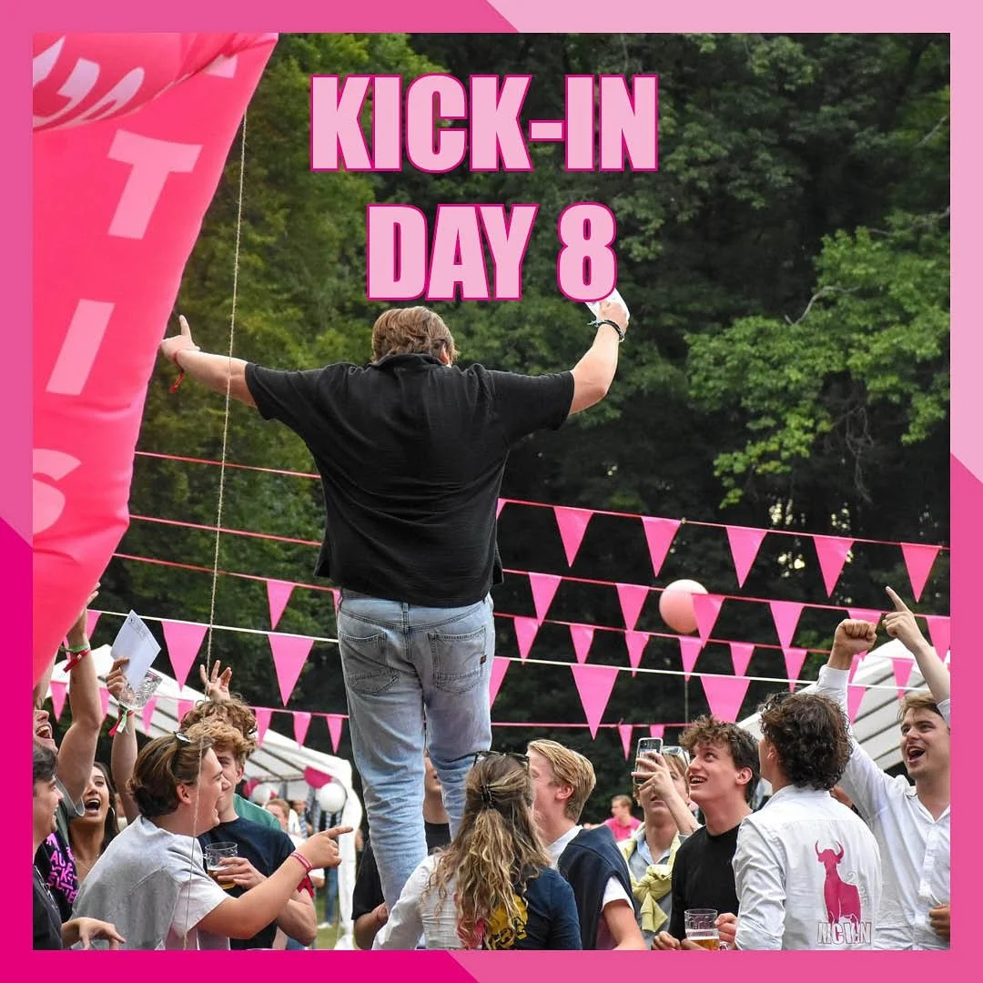 Throwback Kick-In day 8 
Already the last day of the Kick-In! We hope you all had an amazing week.
We wrapped up day 8 with Biergarten and a Gat Party at the Audentis pub.
Check out all the photos on the Audentis website! 💖

🩷

Throwback Kick-In da