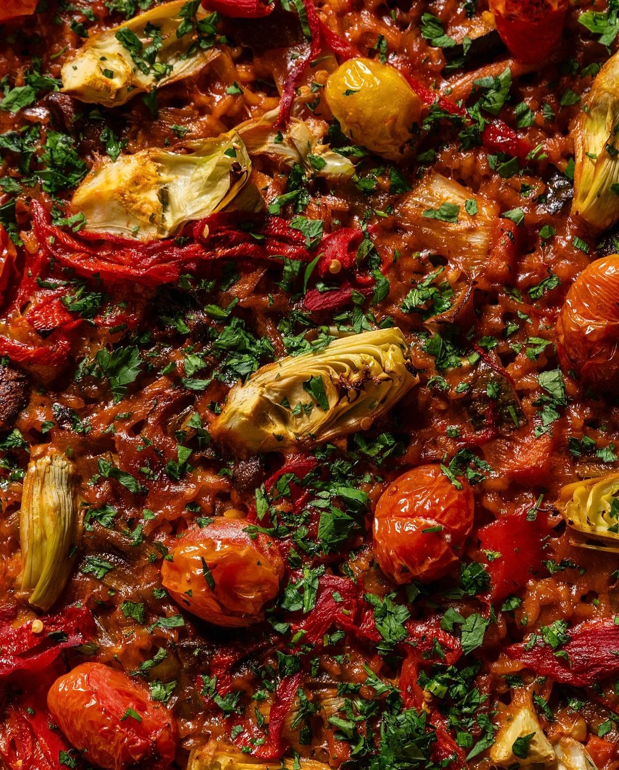 When&rsquo;s the last time you had a Valencian Paella crafted by the hands of a Maestro?! 

Grab the crew and come by for dinner, and don&rsquo;t forget to start with some small plates and vino.

Vegan Paella: onions, bell peppers, carrots, zucchini,