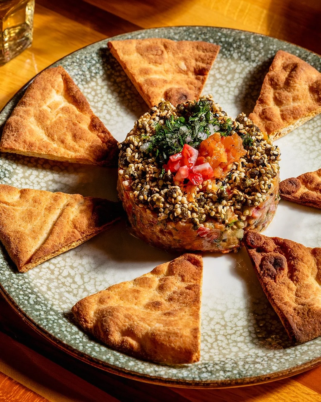 Valentine&rsquo;s Day at Mediterrano. Chef Ra&uacute;l Cob has put together a special menu for the evening.

Lobster Thermidor: whole lobster, gruyere bechamel, asparagus. Rack of Lamb: pistachio herb crust, harissa carrots, saffron couscous, pomegra