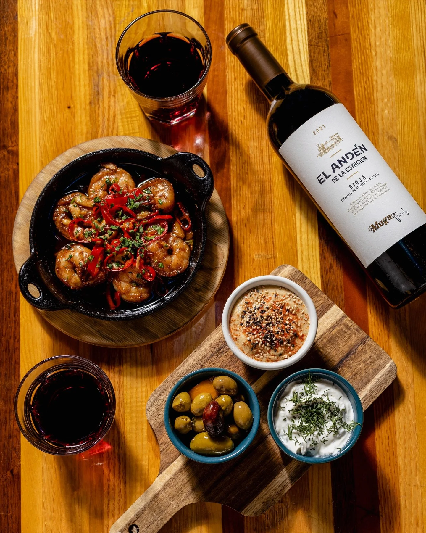 🥘 Tomorrow night, it starts.

Paella Tuesdays are officially here &mdash; every Tuesday, a coursed prix fixe menu built around the pan. $30 per person, minimum two people.

We&rsquo;re opening with marinated olives, tzatziki, hummus, and ajillo praw