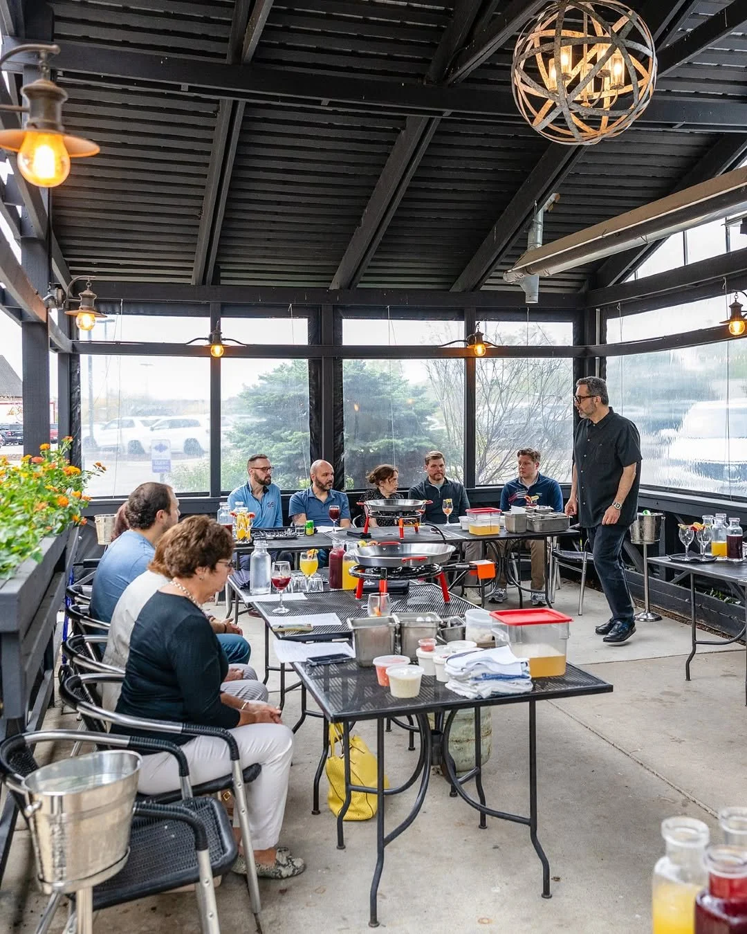 Paella, the way it's made in Valencia.

Chef Ra&uacute;l Cob grew up making this dish in the city where it was born.

On Saturday, June 20, he's leading a Master Class on the patio, just in time for Father's Day weekend.

You'll work through a real S