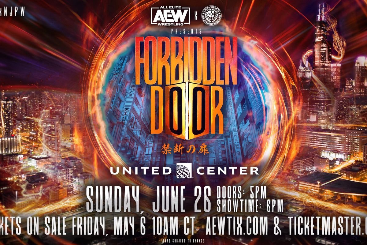 AEW X NJPW FORBIDDEN DOOR 2022