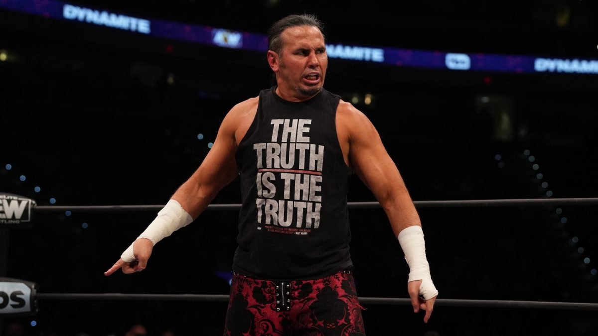 Matt Hardy az AEW-s visszatérésen dolgozik