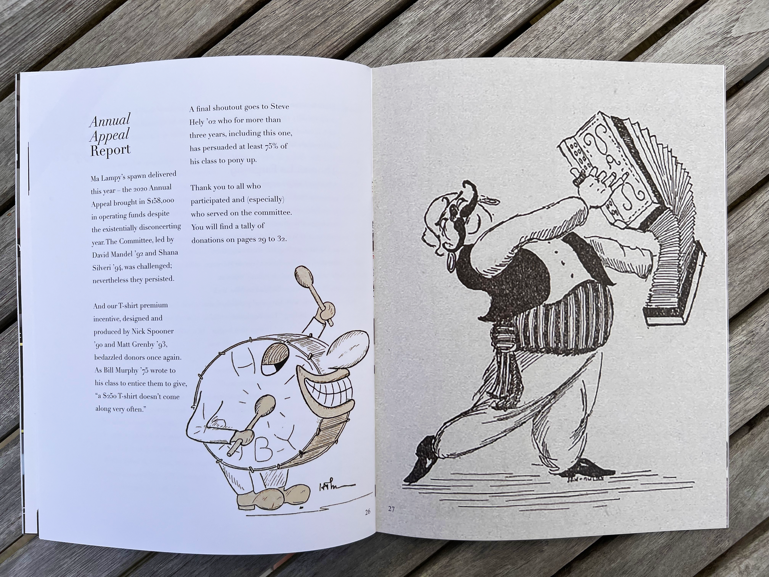 Sometimes two or three independent images were arranged together to celebrate success.